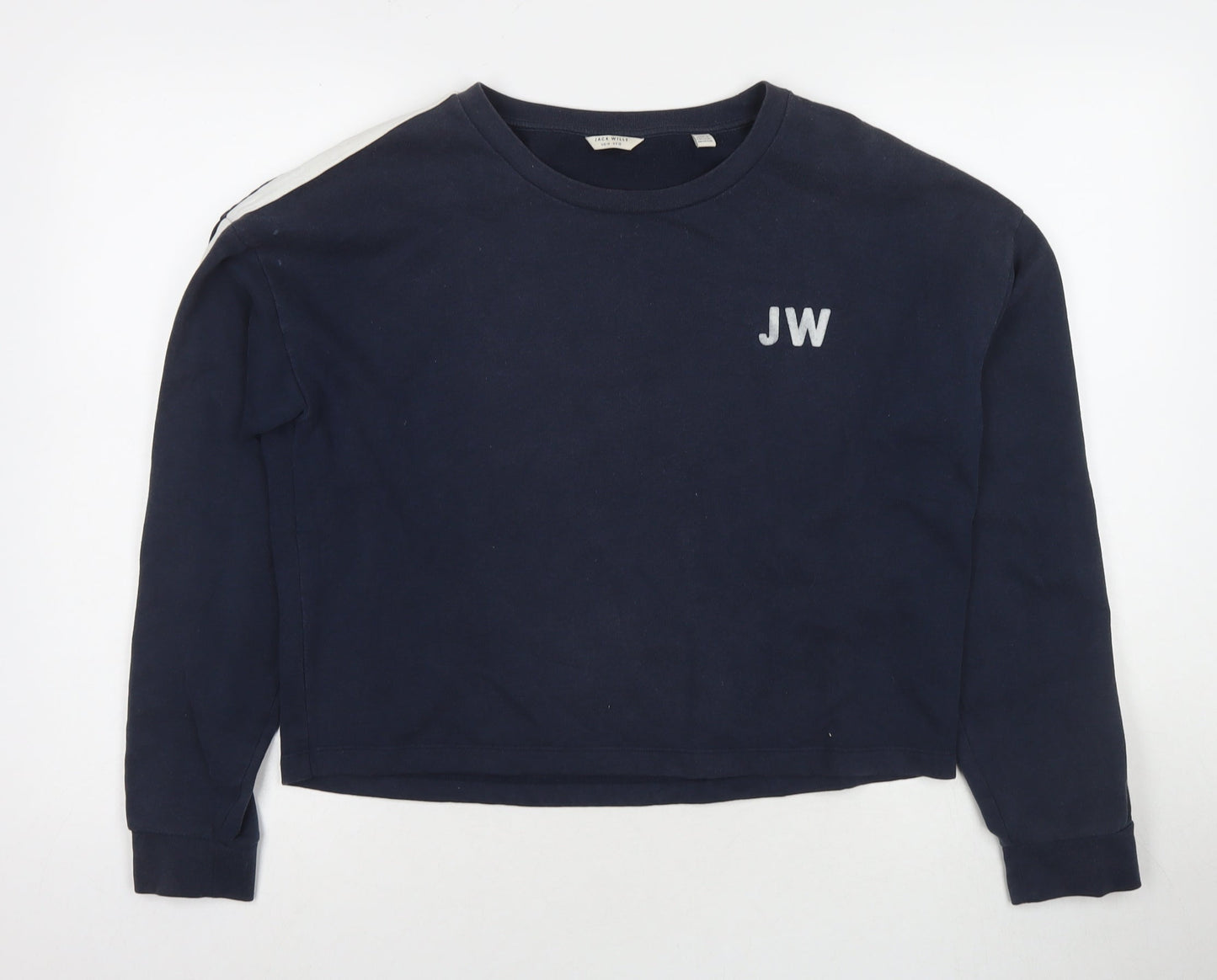 Womens UK Size 14 Jack Wills Blue Pullover Sweatshirt
