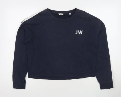 Womens UK Size 14 Jack Wills Blue Pullover Sweatshirt