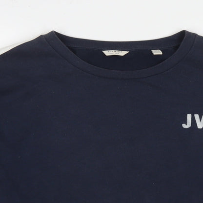 Womens UK Size 14 Jack Wills Blue Pullover Sweatshirt