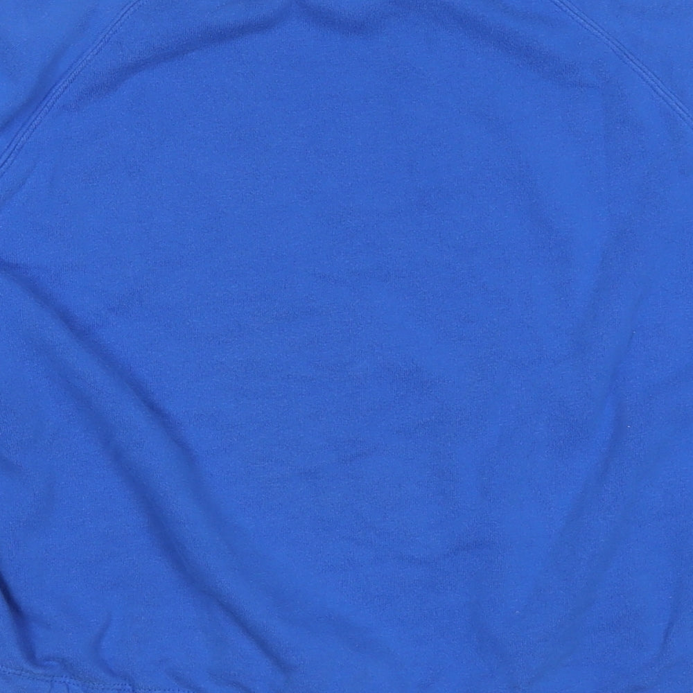 Old Navy Womens Blue Cotton Pullover Sweatshirt Size XS Pullover - Today Is Gonna Be A Good Day