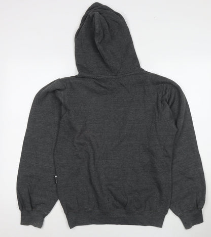 Mens UK Size S Slazenger Grey Pullover Hoodie