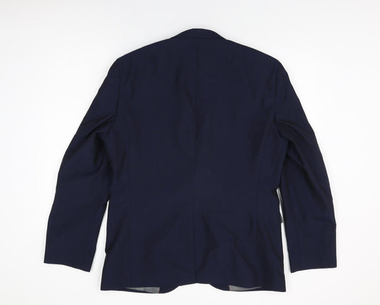 Mens UK Size 42 NEXT Regular Blue Suit Jacket