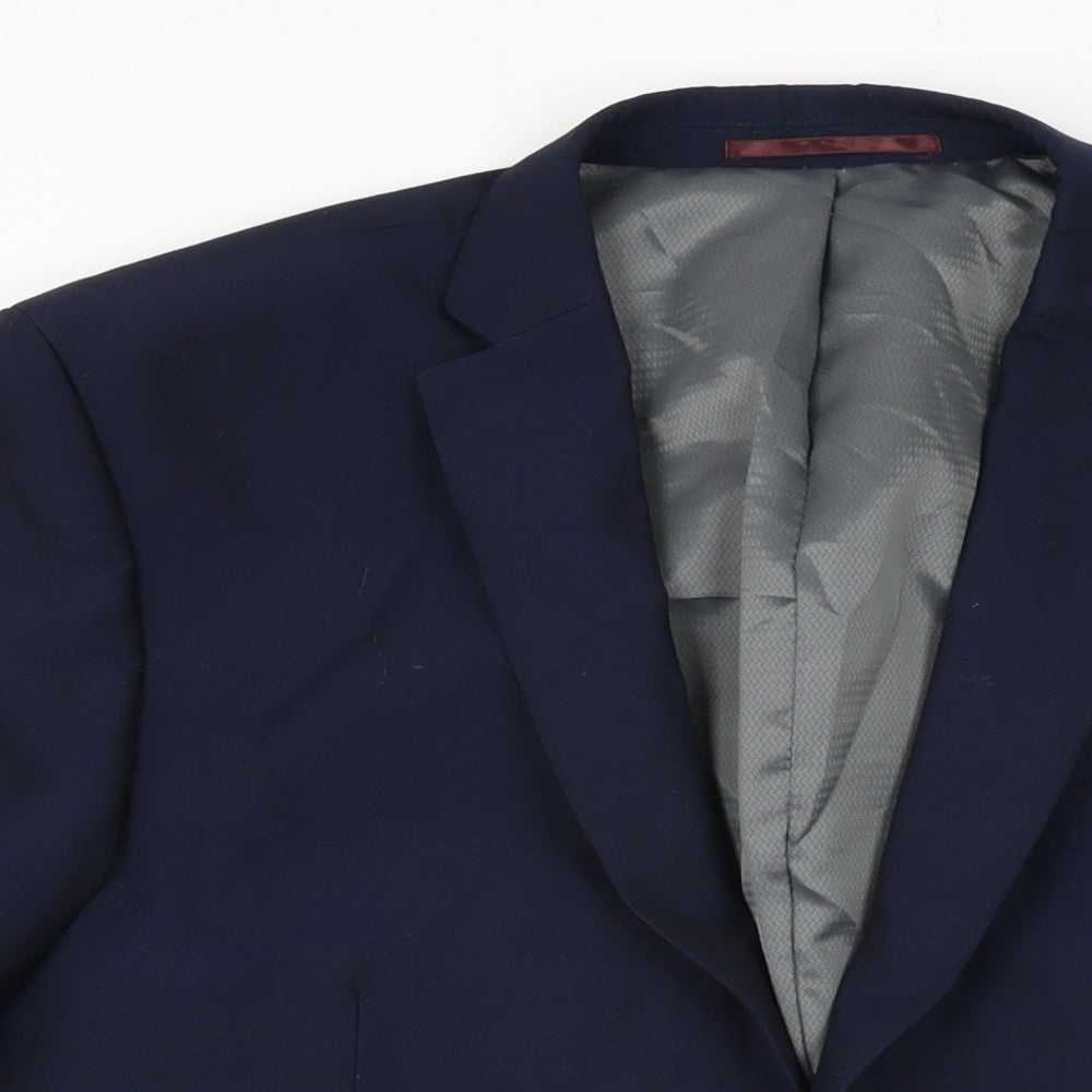Mens UK Size 42 NEXT Regular Blue Suit Jacket