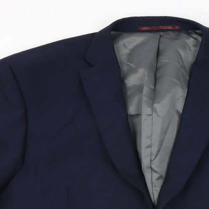 Mens UK Size 42 NEXT Regular Blue Suit Jacket