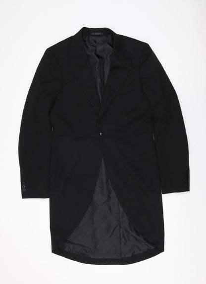 Mens UK Size 38 Taylor & Wright Regular Black Suit Jacket