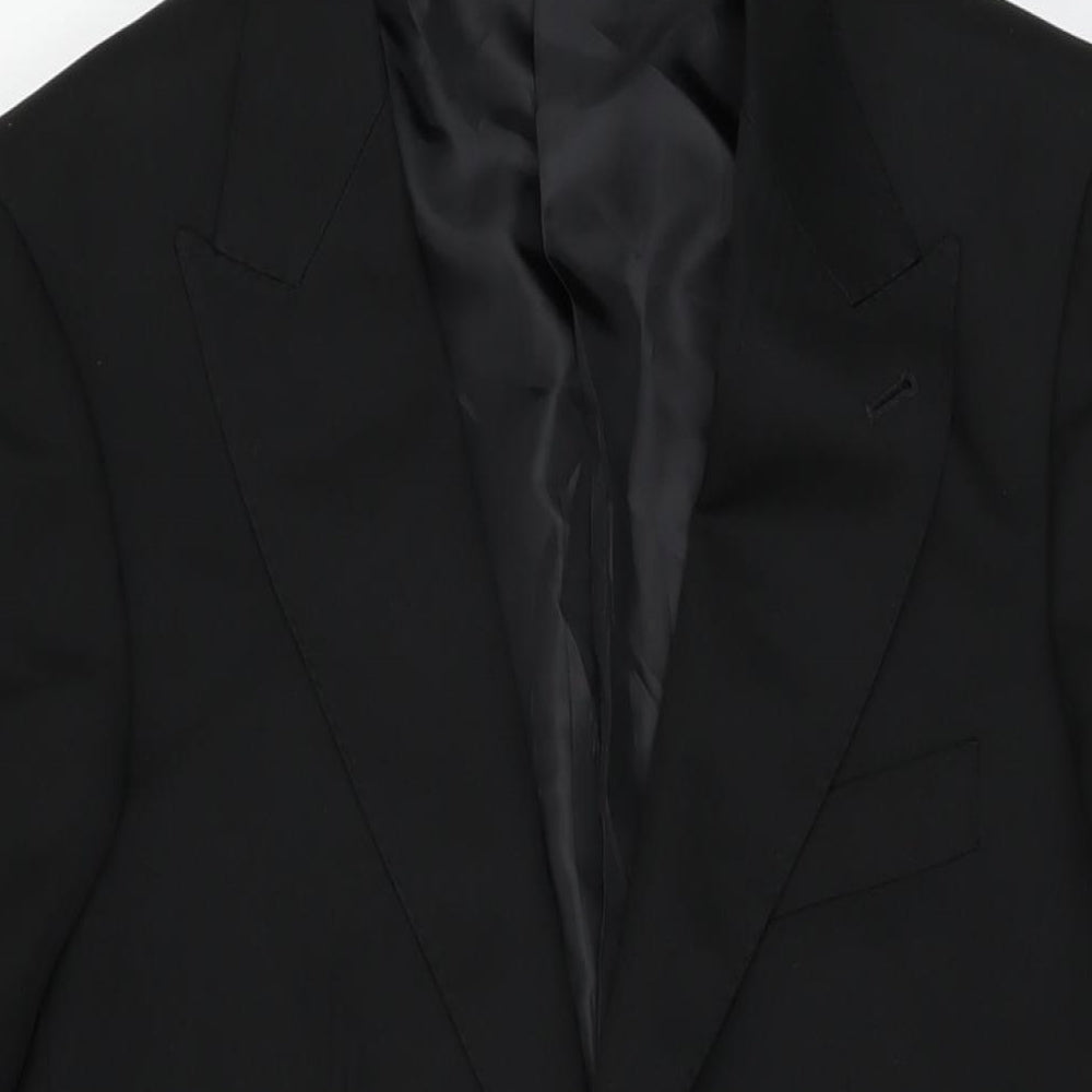 Mens UK Size 38 Taylor & Wright Regular Black Suit Jacket