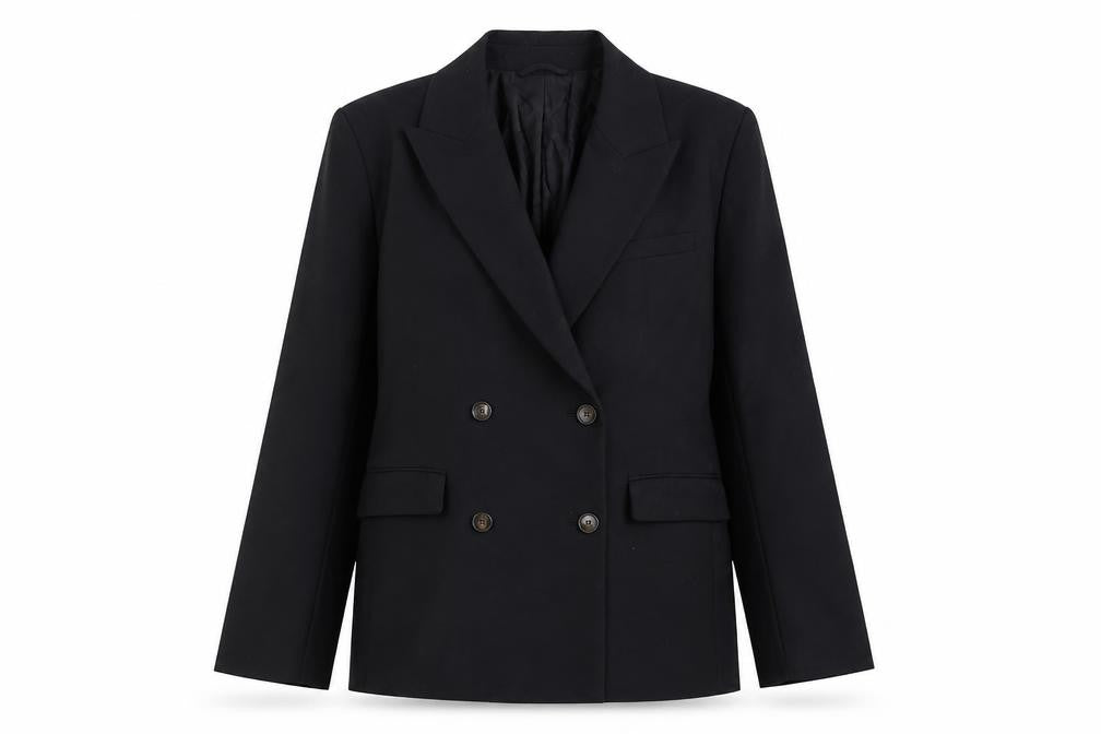Womens UK Size 10 Marks and Spencer Regular Black Suit Jacket