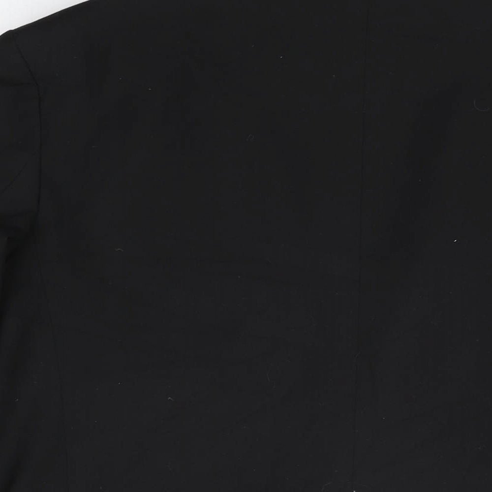 Mens UK Size 42 Cedar Wood State Regular Black Suit Jacket