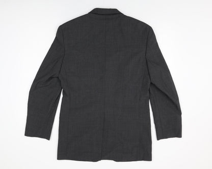 Mens UK Size 36 Marks and Spencer Regular Grey Suit Jacket