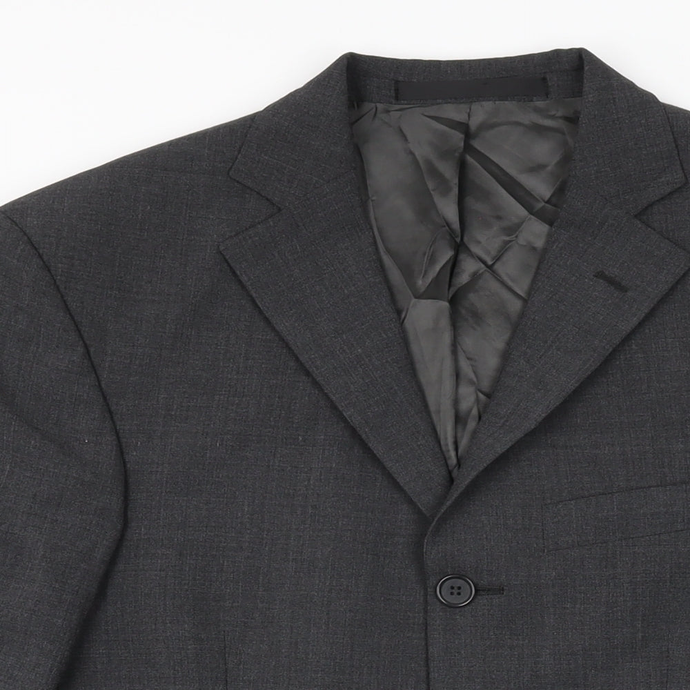 Mens UK Size 36 Marks and Spencer Regular Grey Suit Jacket