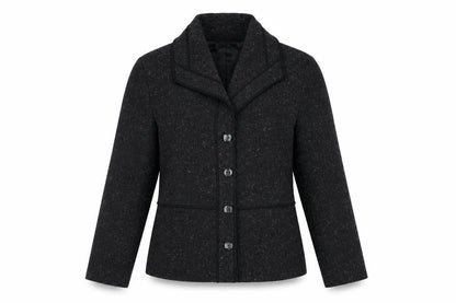 Gabler Womens Black Jacket Size 12 Button