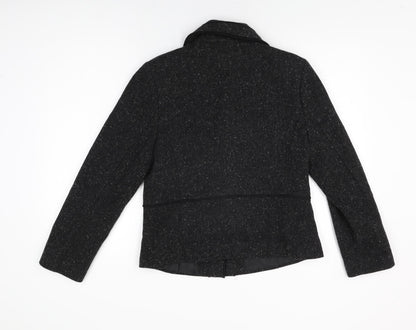 Gabler Womens Black Jacket Size 12 Button
