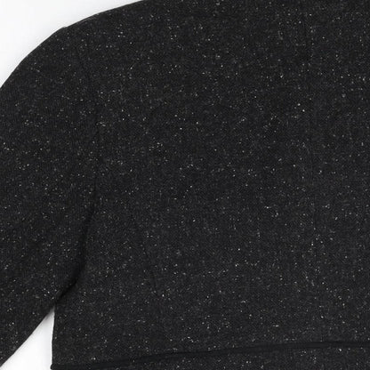 Gabler Womens Black Jacket Size 12 Button