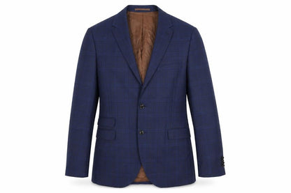Mens UK Size 40 Fellini Regular Blue Suit Jacket