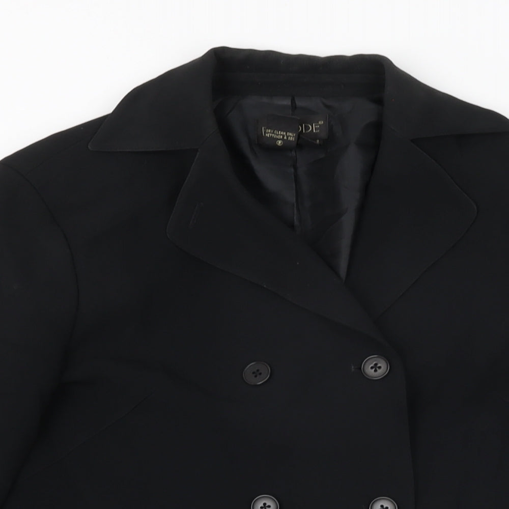 Womens UK Size 4 Episode Black Jacket