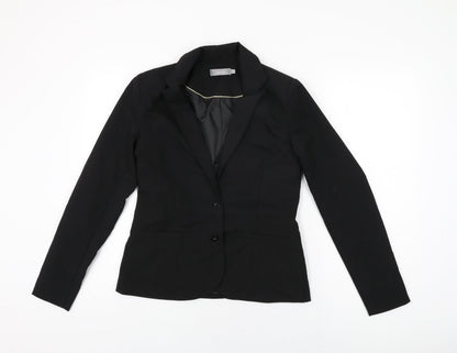 Womens UK Size 6 Fransa Black Jacket