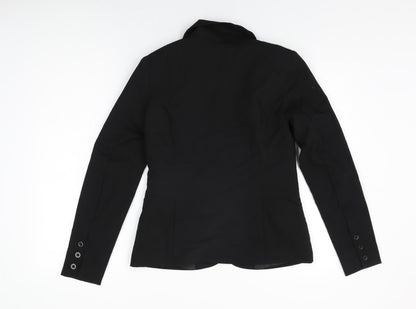 Womens UK Size 6 Fransa Black Jacket