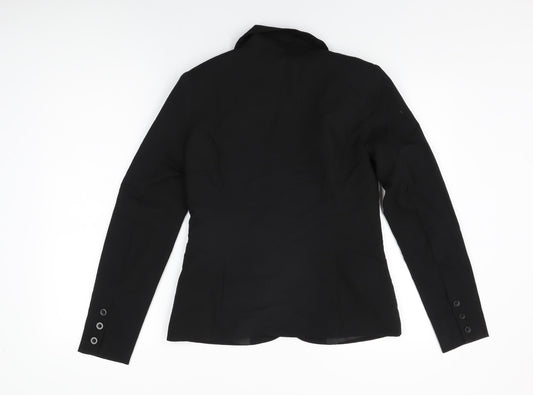 Womens UK Size 6 Fransa Black Jacket