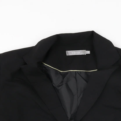 Womens UK Size 6 Fransa Black Jacket