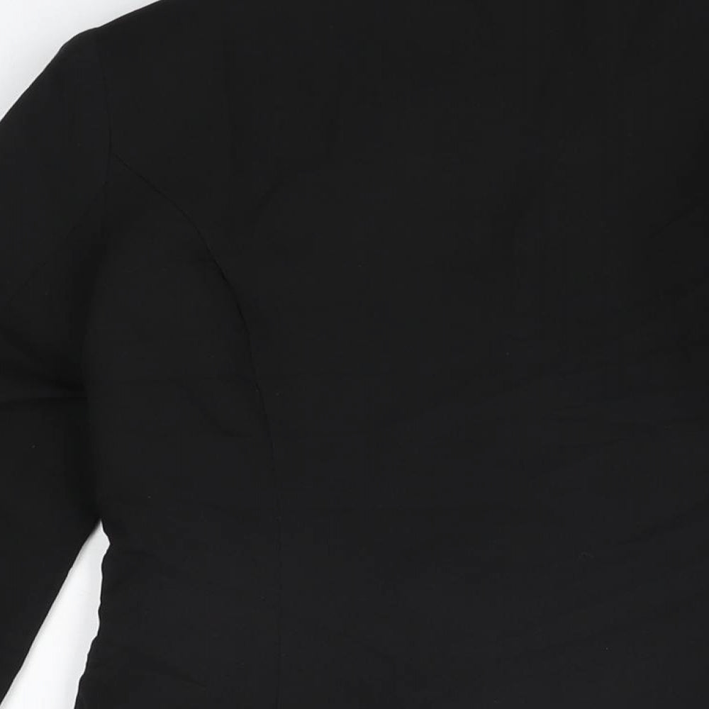 Womens UK Size 6 Fransa Black Jacket