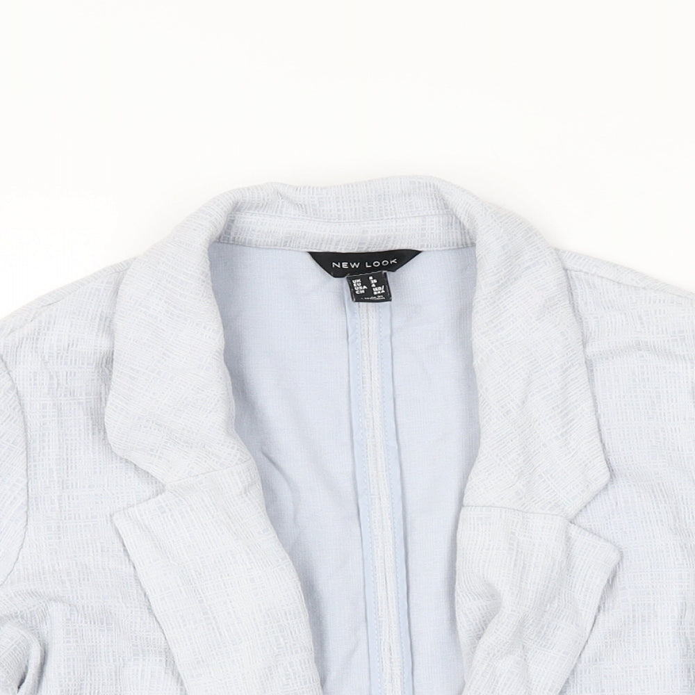 Womens UK Size 8 New Look Blue Jacket