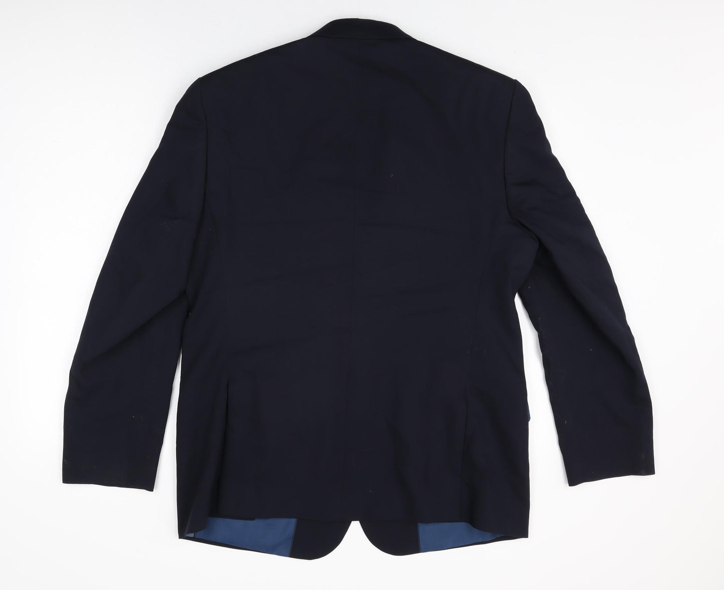 Mens UK Size 42 Marks and Spencer Regular Blue Suit Jacket