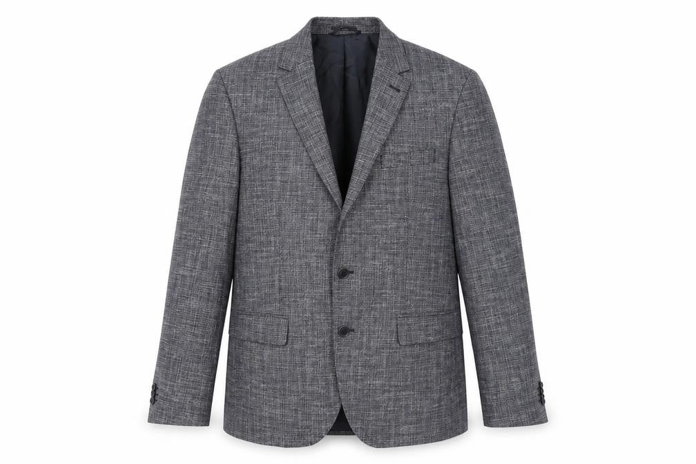 Mens UK Size 42 Marks and Spencer Regular Blue Suit Jacket