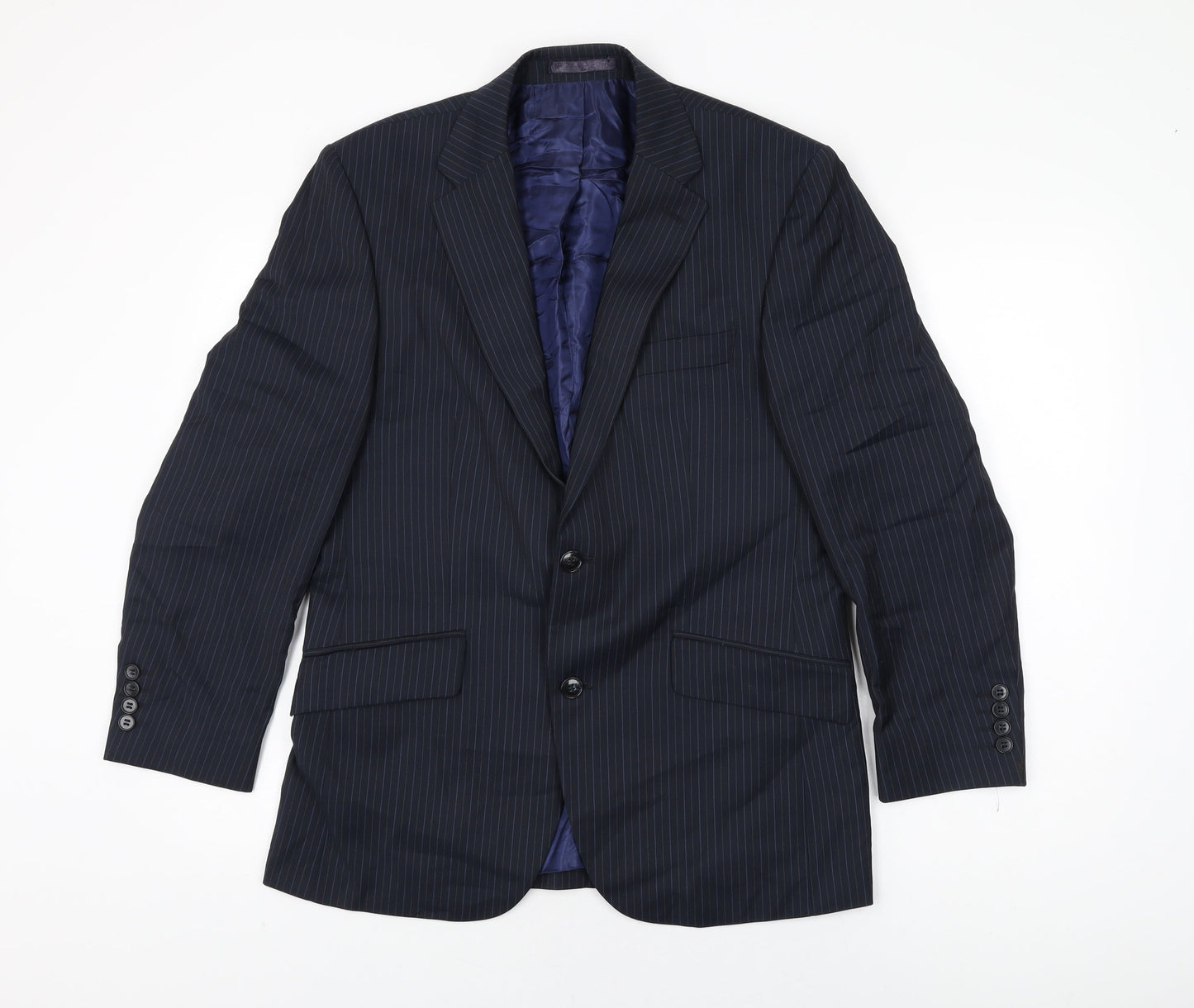 Mens UK Size 38 City Survival Regular Black Suit Jacket