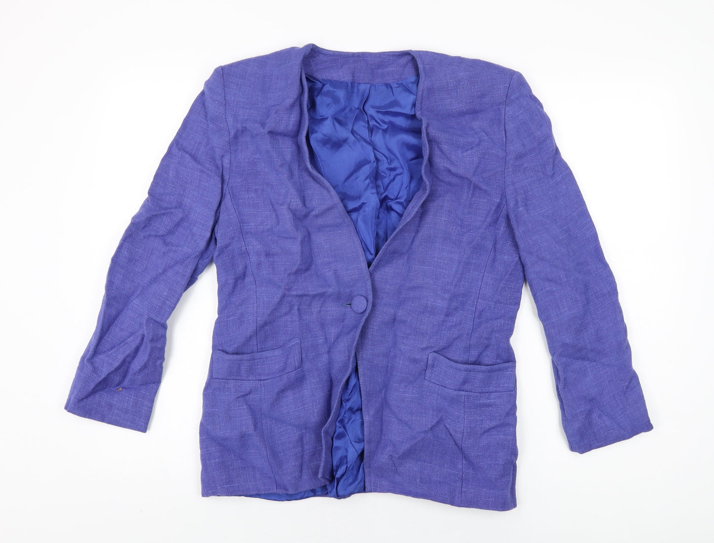 Womens UK Size 12 Libra Blue Jacket