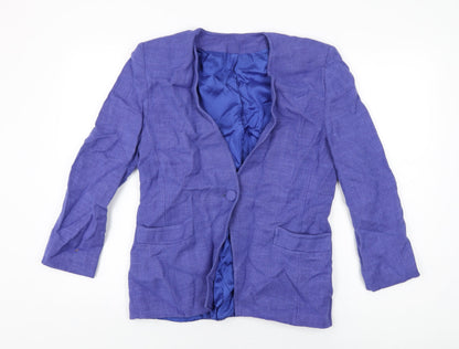 Womens UK Size 12 Libra Blue Jacket