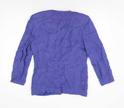 Womens UK Size 12 Libra Blue Jacket