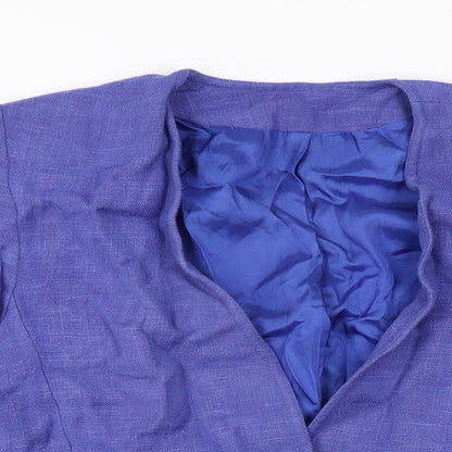 Womens UK Size 12 Libra Blue Jacket