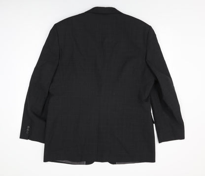 Mens UK Size 44 Marks and Spencer Regular Black Suit Jacket