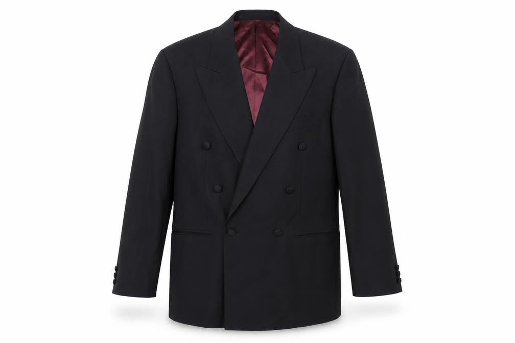 Mens UK Size 38 Marks and Spencer Regular Black Suit Jacket