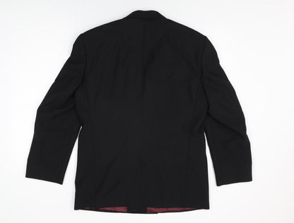 Mens UK Size 38 Marks and Spencer Regular Black Suit Jacket