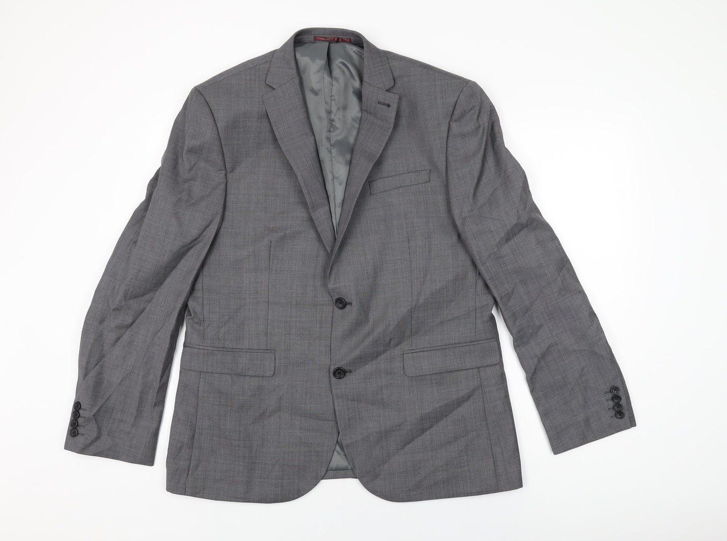 Mens UK Size 42 NEXT Regular Grey Suit Jacket