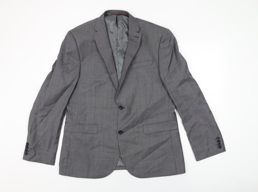 Mens UK Size 42 NEXT Regular Grey Suit Jacket