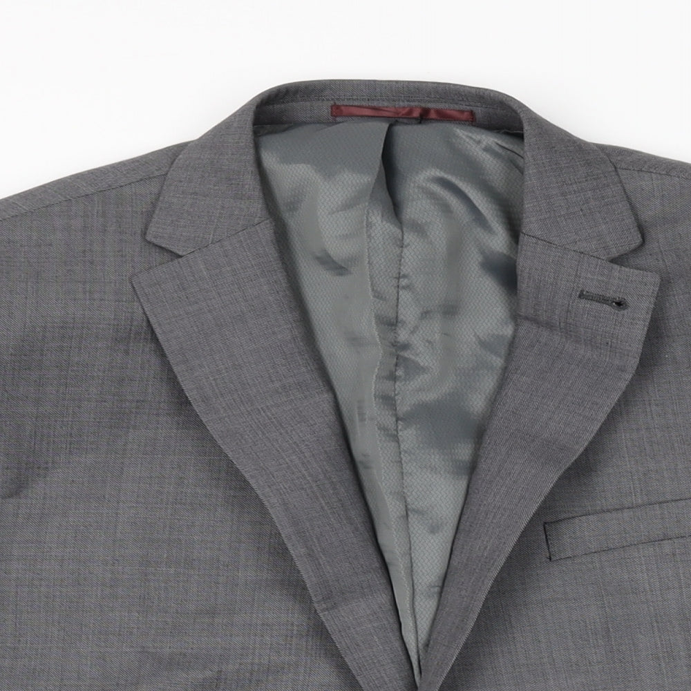Mens UK Size 42 NEXT Regular Grey Suit Jacket