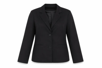 Peace Womens Black Jacket Blazer Size 10 Button
