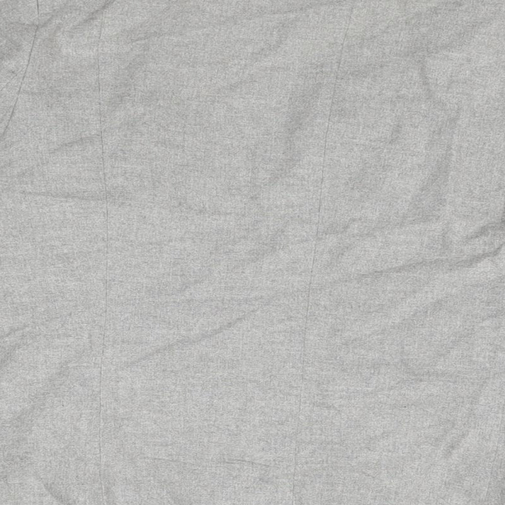 Apostrophe Womens Grey Jacket Size 8 Hook & Eye