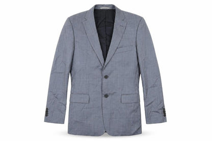 Mens UK Size 48 Guabello Regular Blue Suit Jacket