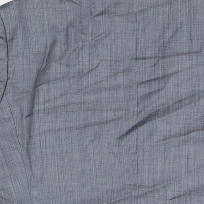 Mens UK Size 48 Guabello Regular Blue Suit Jacket