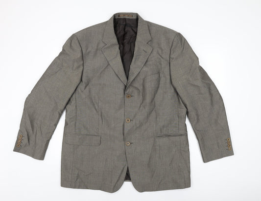 Mens UK Size 44 West Brook Regular Brown Suit Jacket