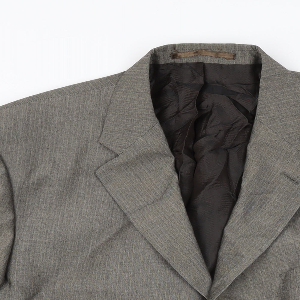 Mens UK Size 44 West Brook Regular Brown Suit Jacket