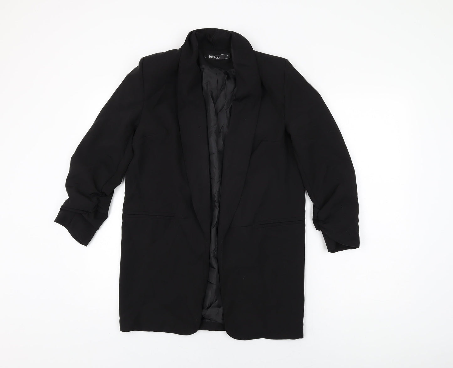 Womens UK Size S Boohoo Black Jacket