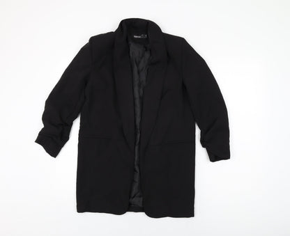Womens UK Size S Boohoo Black Jacket