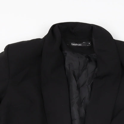 Womens UK Size S Boohoo Black Jacket