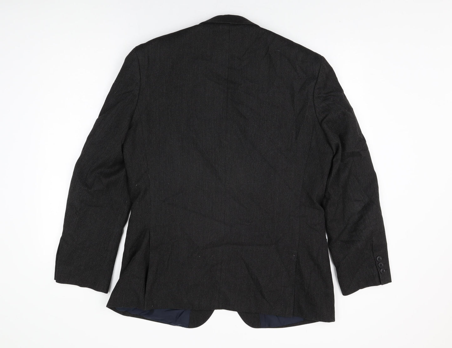 Mens UK Size 42 Debenhams Regular Black Suit Jacket