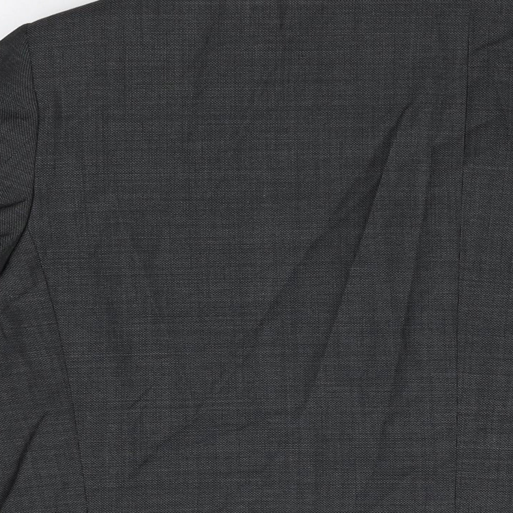 Mens UK Size 48 Fellini Regular Grey Suit Jacket