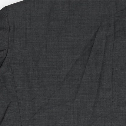 Mens UK Size 48 Fellini Regular Grey Suit Jacket